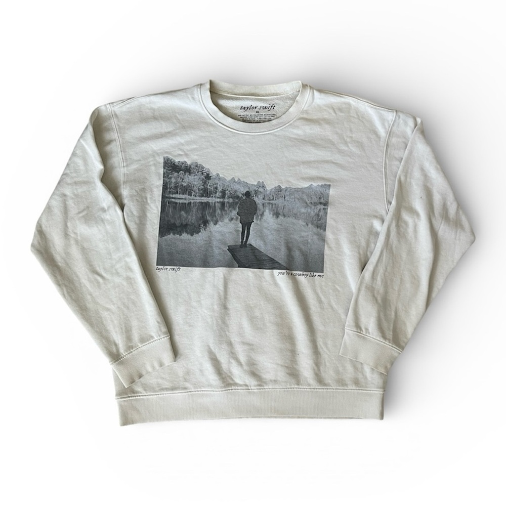 Taylor Swift Cowboy Like Me Evermore Sweatshirt